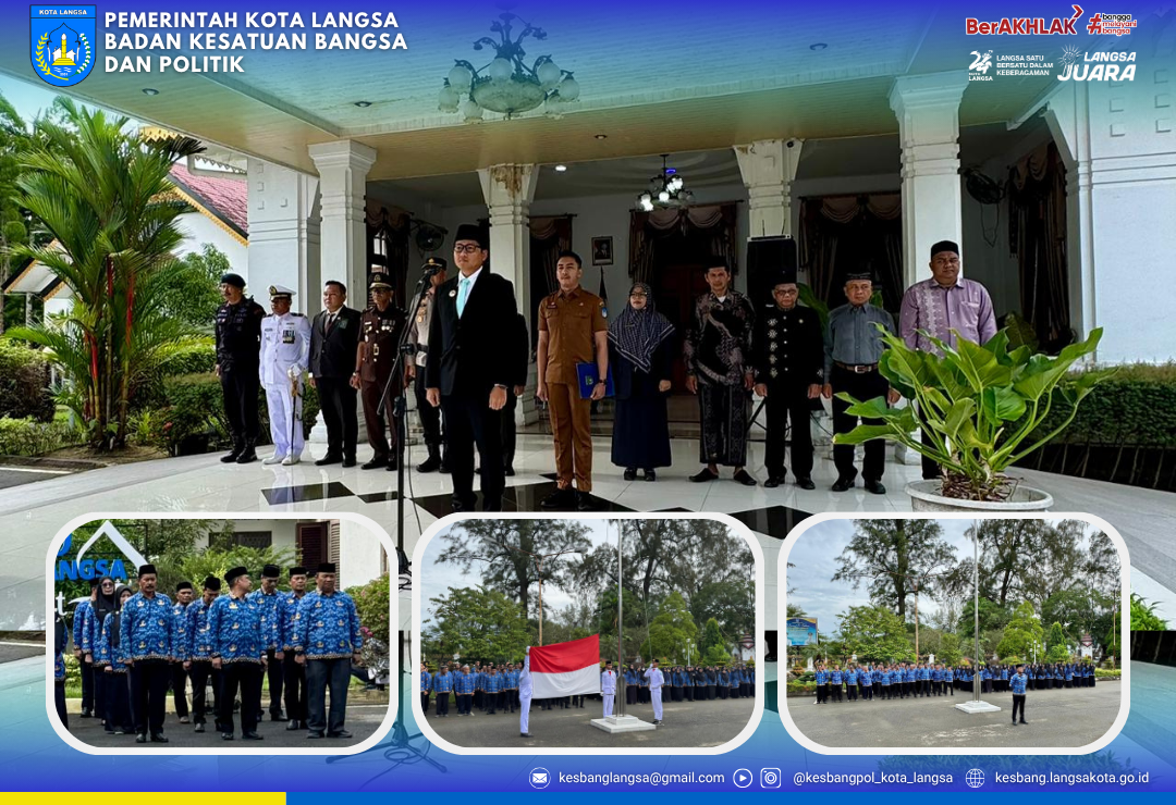 Kaban Kesbangpol Kota Langsa Hadiri Upacara Peringatan Hari Pahlawan Tahun 2025